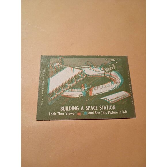 Vintage 1963 Topps NASA Astronaut Trading Card #54 Astronauts in Flight Suits - Picture 2 of 2